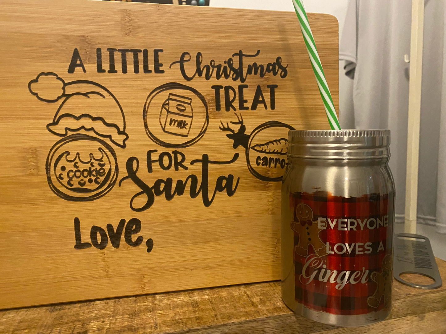 Personalized Santa Tray