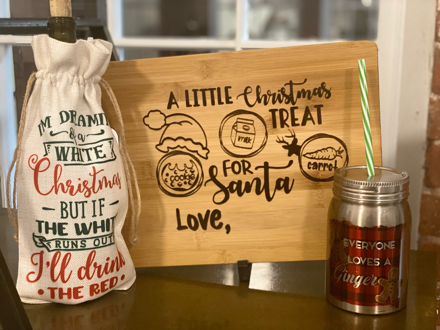 Personalized Santa Tray