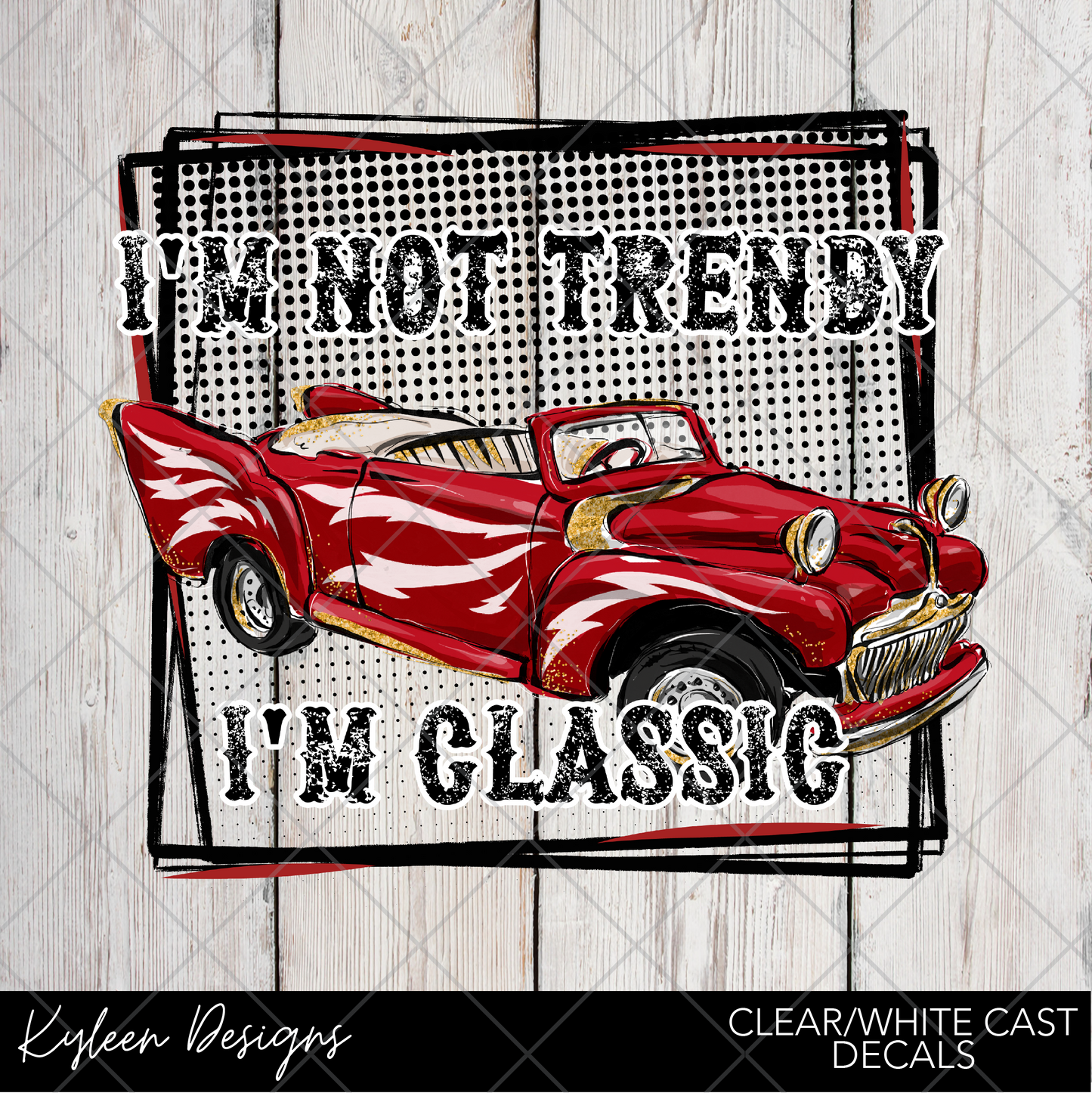 DreamCast™ Clear or White Cast- I'm classic