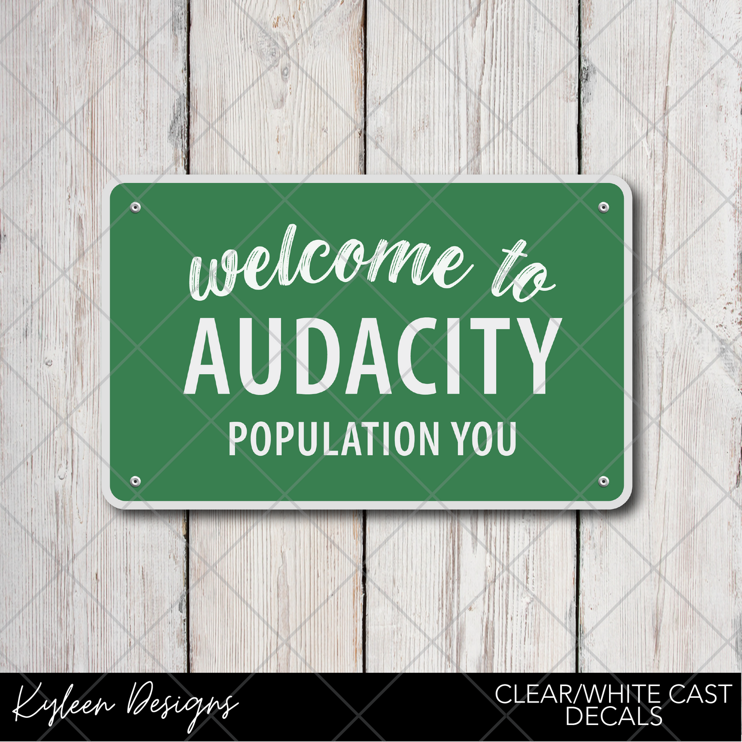 DreamCast™ Clear or White Cast Audacity