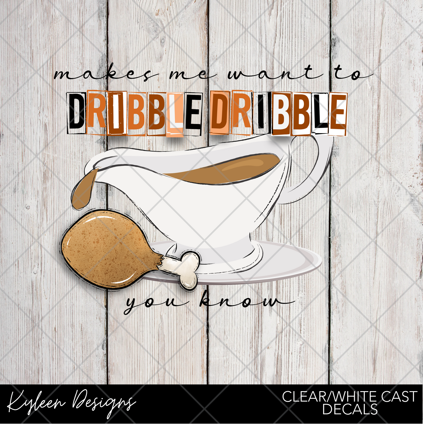 DreamCast™ Clear or White Cast- Makes me want to Dribble