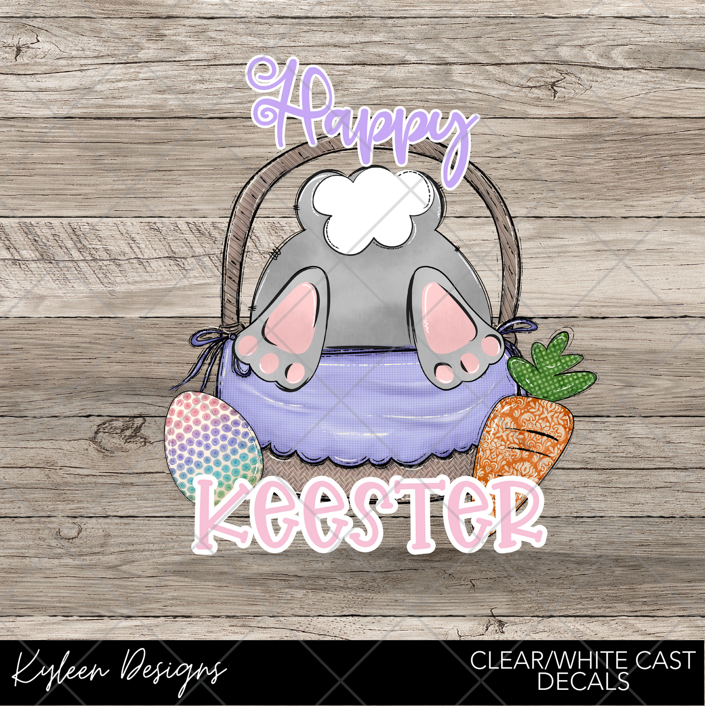 DreamCast™ Clear or White Cast Vinyl-Happy Keister