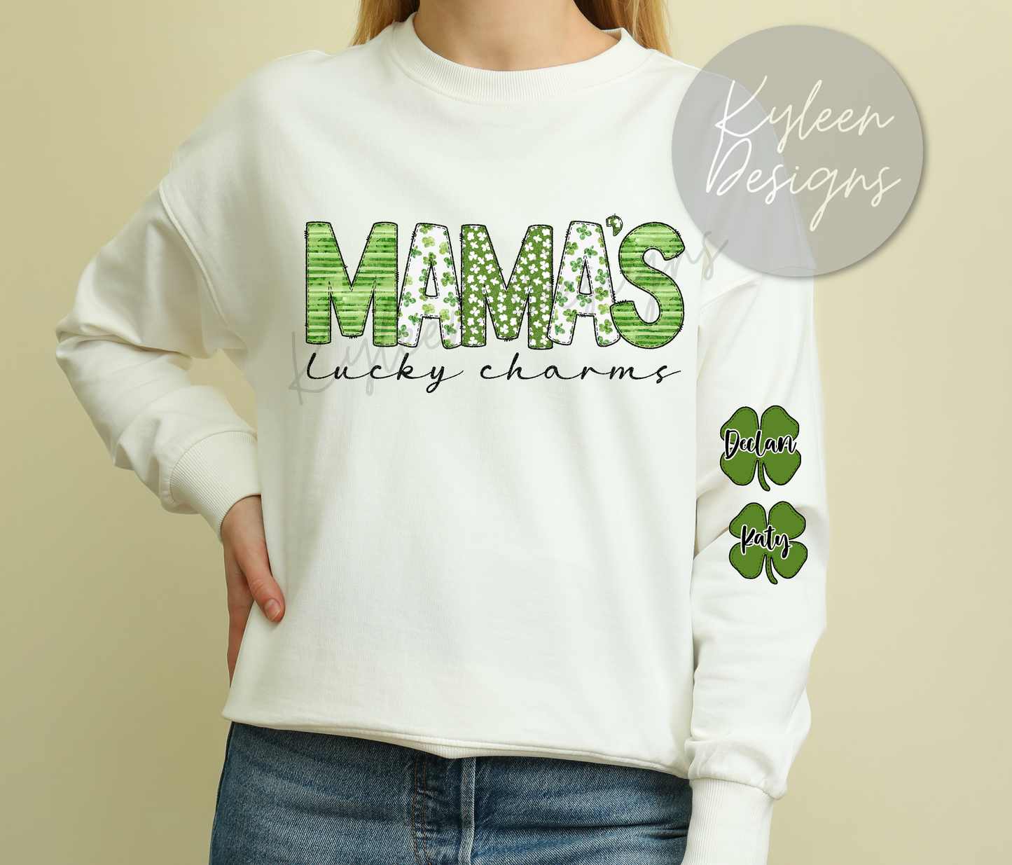 Mama Sweatshirt- Lucky Charms