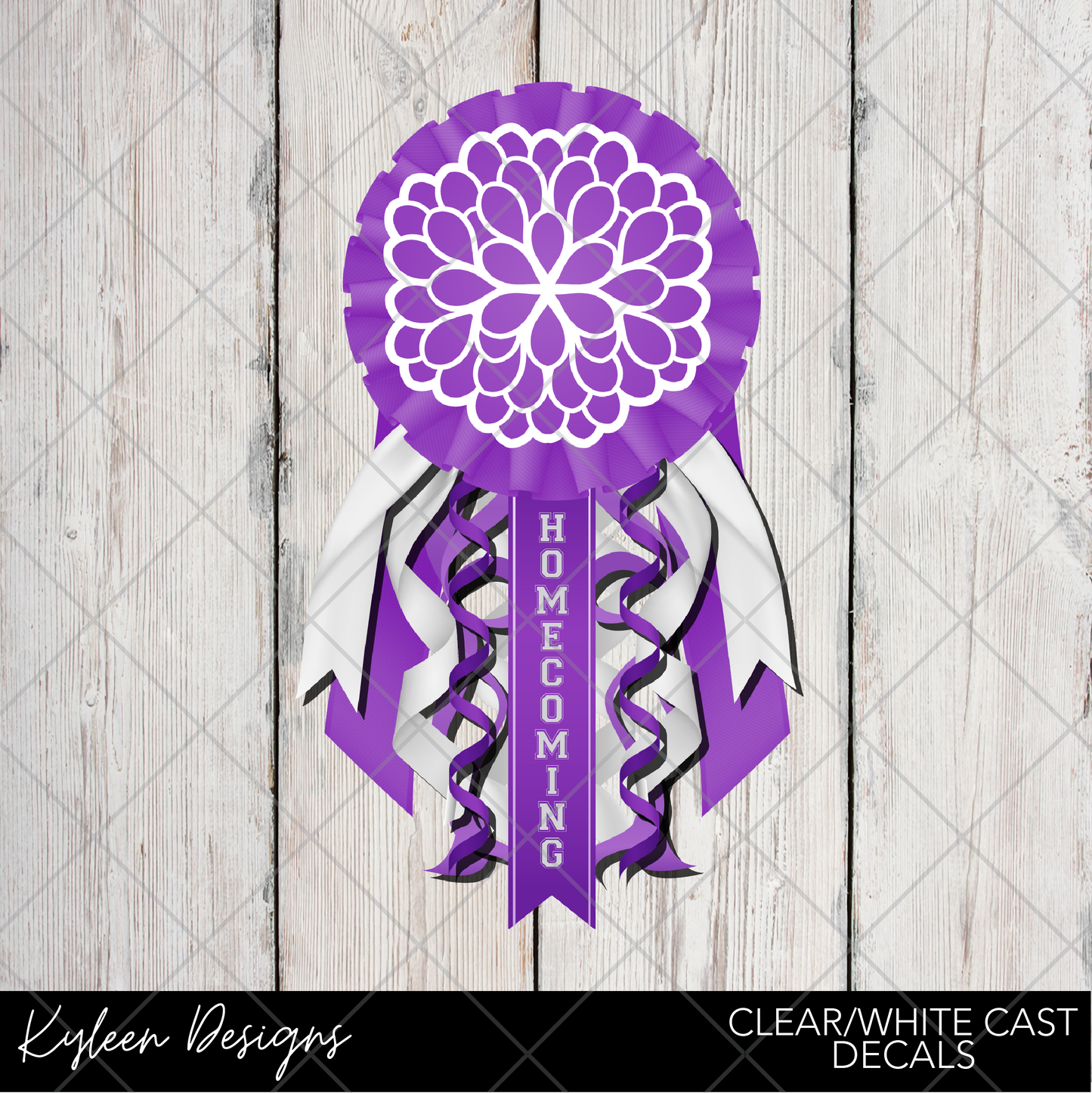 DreamCast™ Clear or White Cast- Purple mum