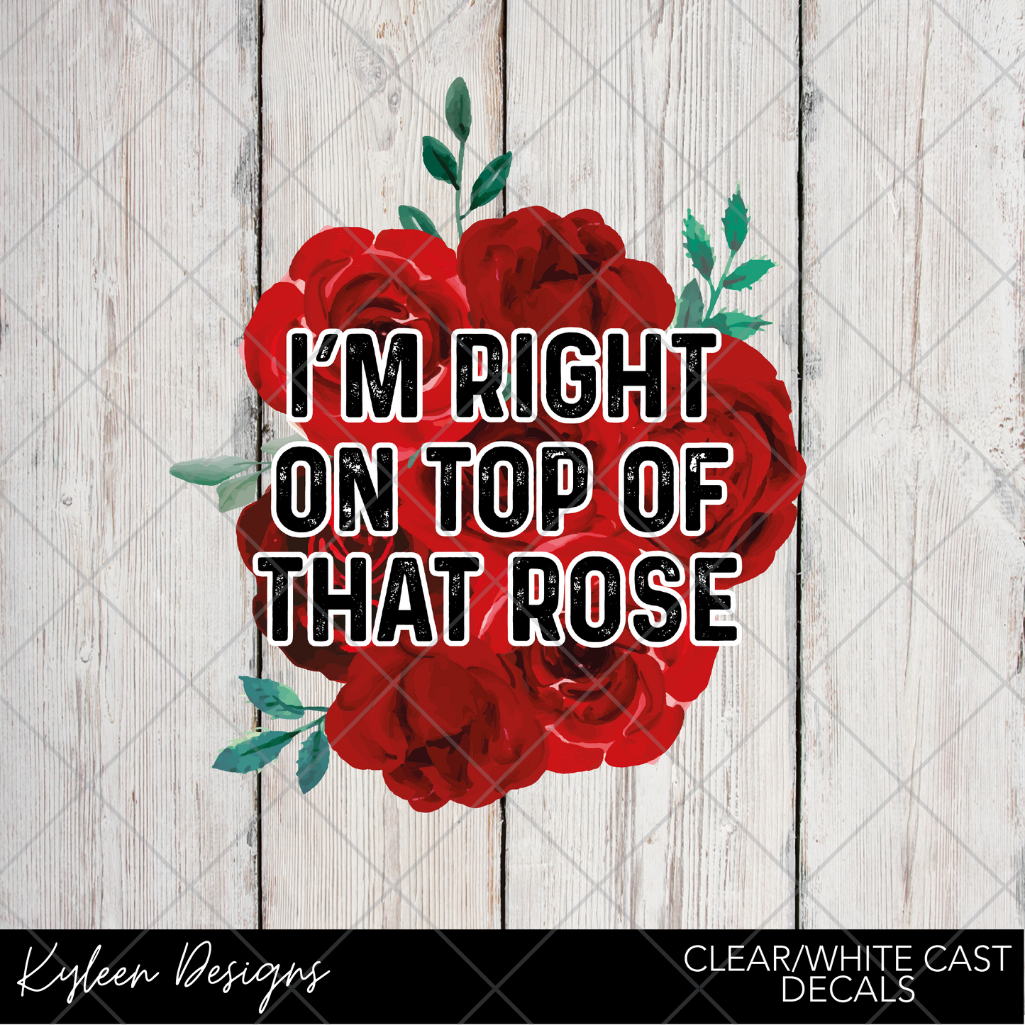 DreamCast™ Clear or White Cast- I'm right on top of that rose