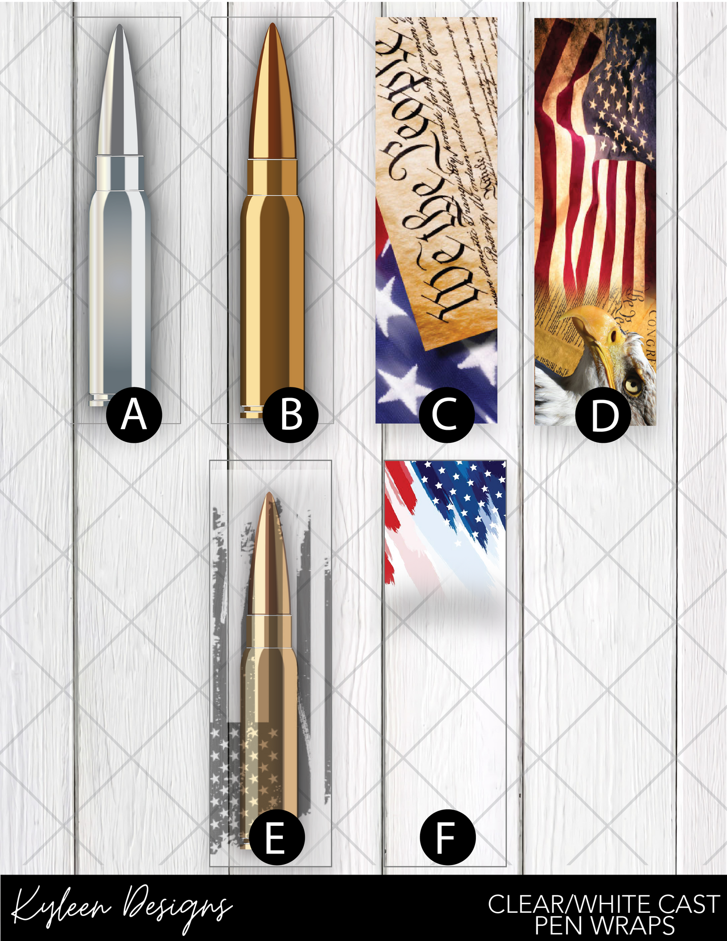 DreamCast™ Clear or White Cast Vinyl-We the people