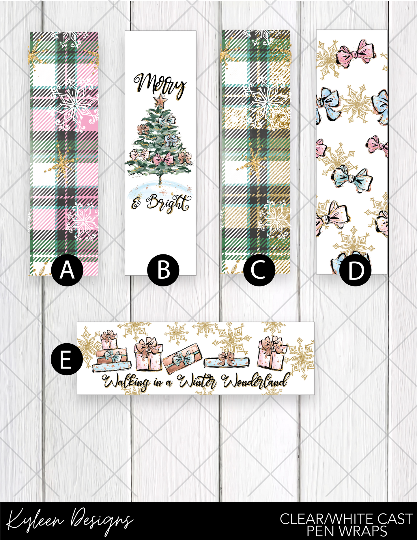 DreamCast™ Clear or White Cast Vinyl-Winter Wonderland