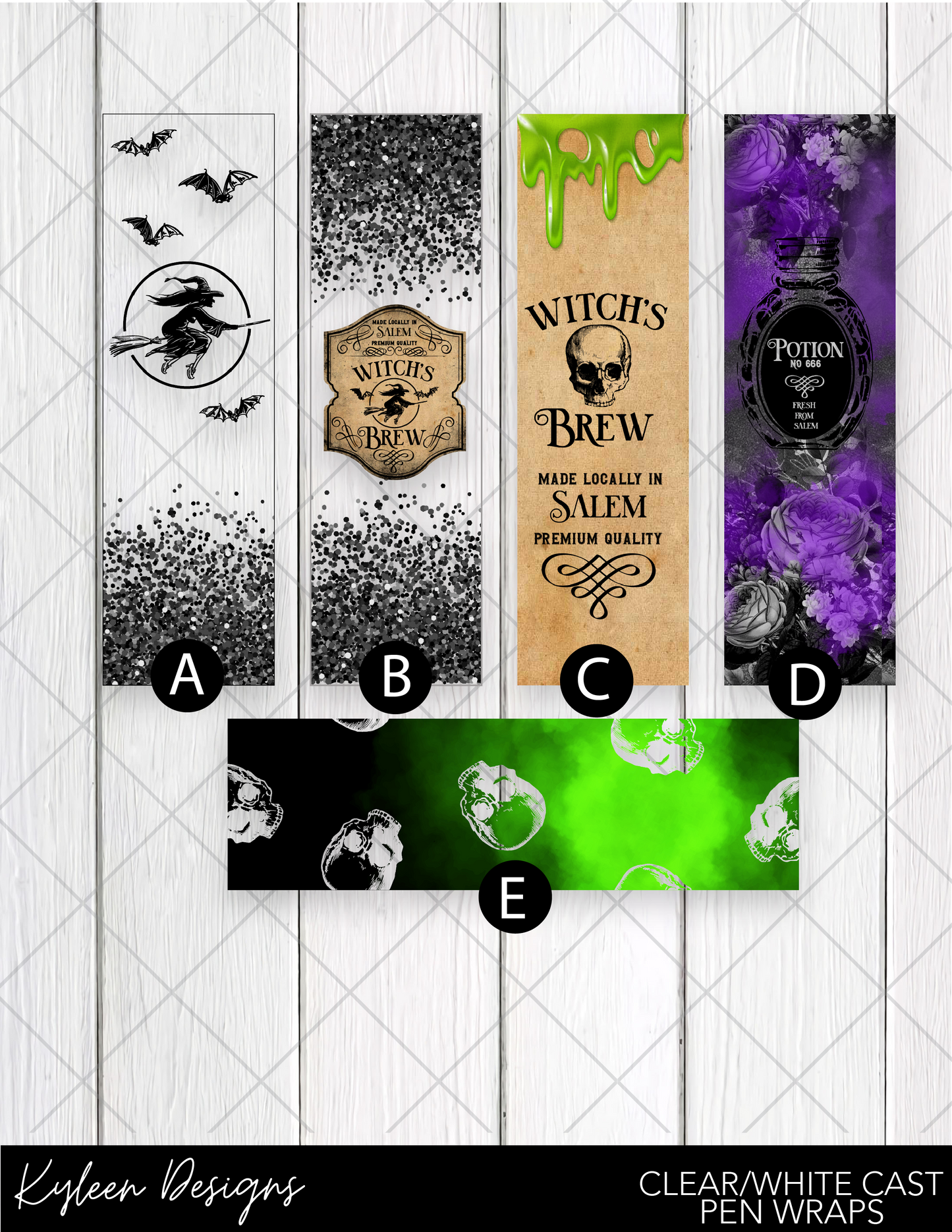 DreamCast™ Clear White Cast Vinyl-Witchy Woman