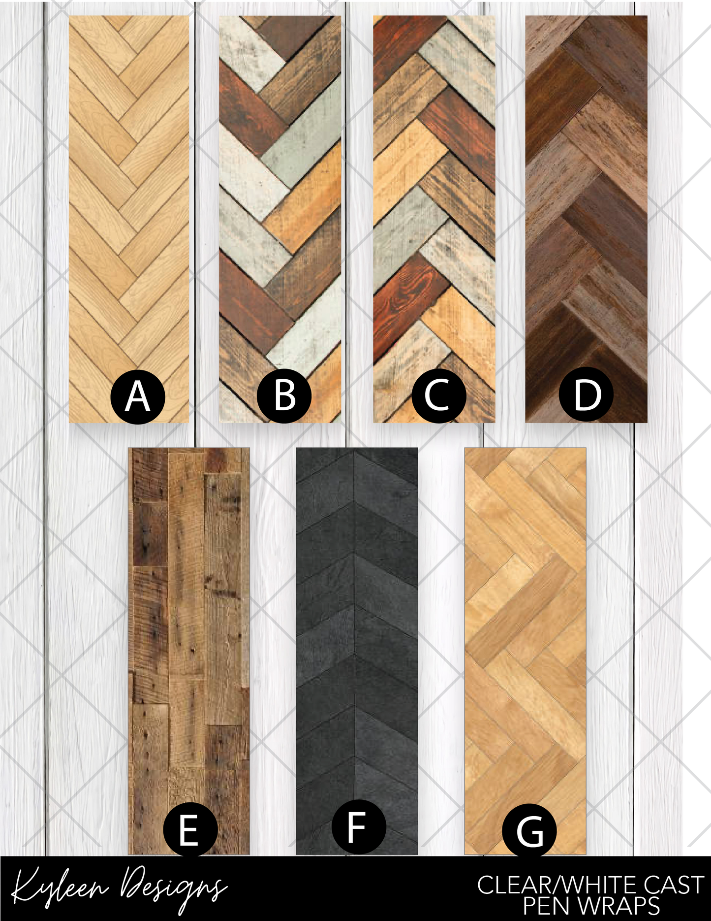 DreamCast™ White Cast Vinyl-Wood