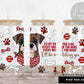 16 ounce dog mom Boxer PNG high res digital file beer-coffee glass