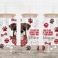 16 ounce dog mom Boxer PNG high res digital file beer-coffee glass