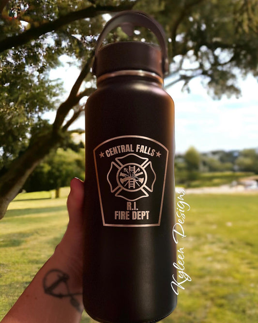 Engraved 32 Ounce Hydro Water Bottle
