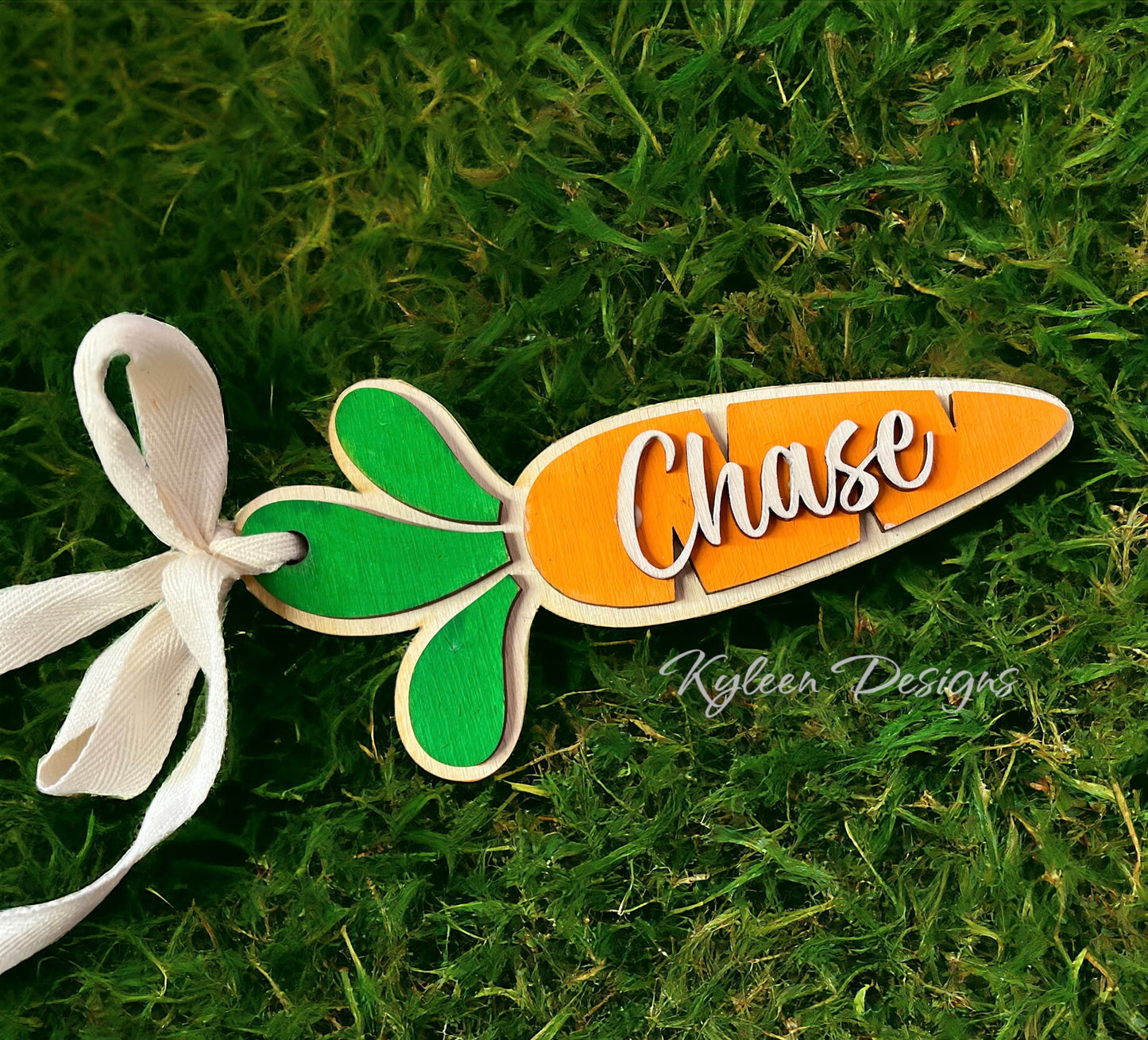 Easter Basket Tag- carrot