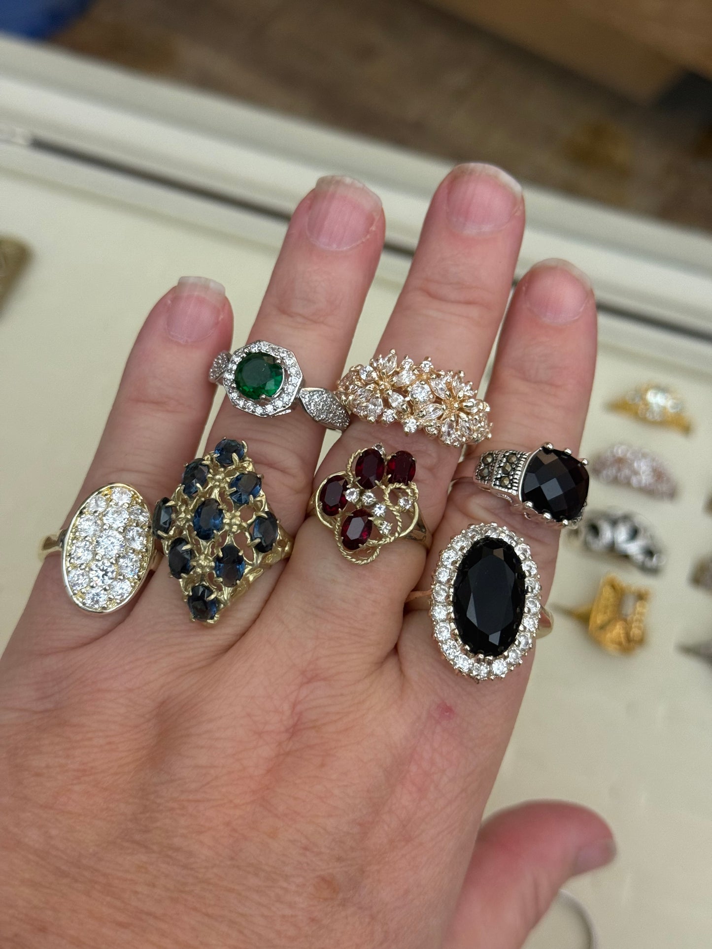 Mystery rings- deadstock/vintage