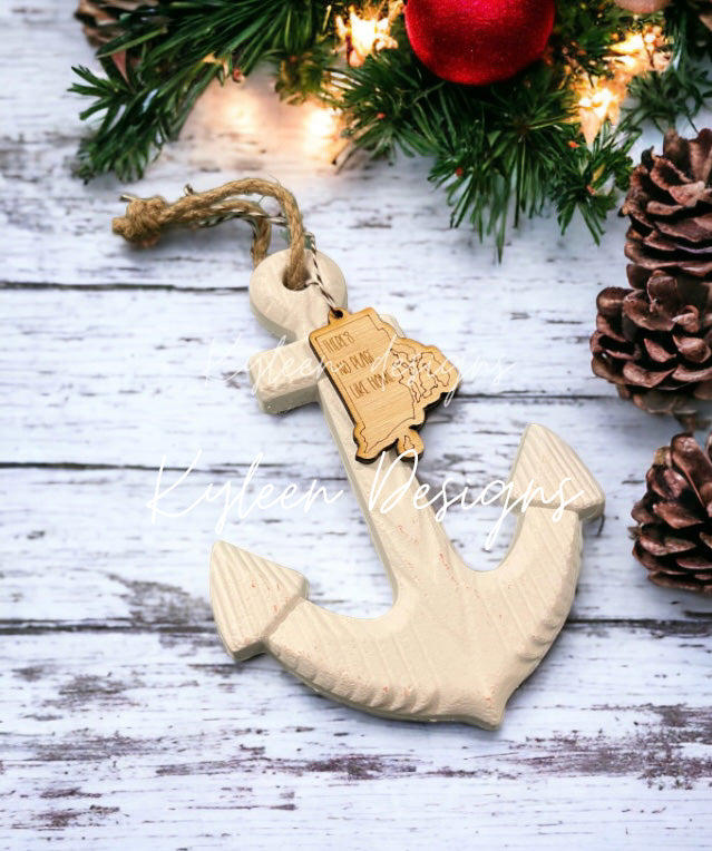 RI anchor decoration/ornament