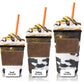 Coffee Sleeve with Leather Patch