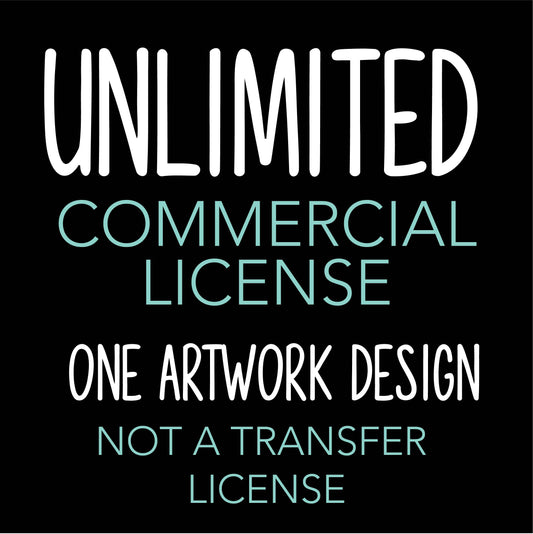 Extended Small Business Use License-UNLIMITED- End use product only.  NOT A TRANSFER LICENSE. 🚩Coupon Use not permitted!