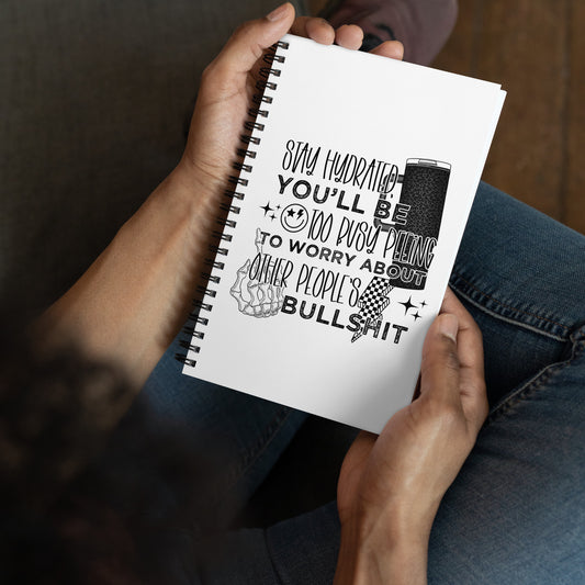 Spiral notebook