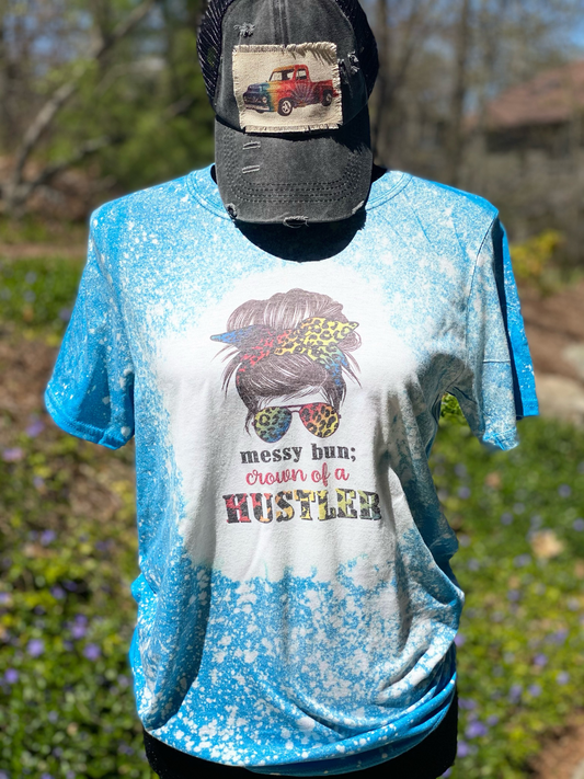 Messy Bun- Crown Of A Hustler T-shirt