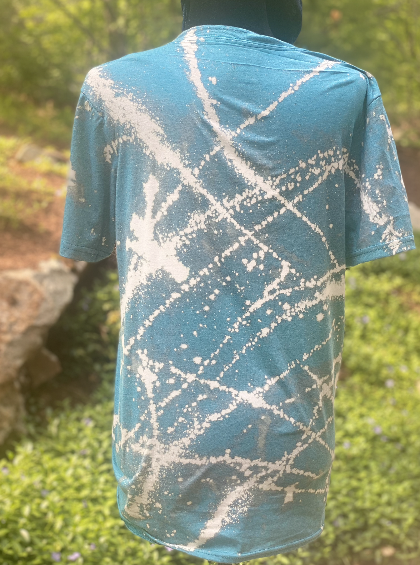 A little country a little hood bleached T-shirt