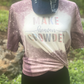 Make heaven crowded bleached T-shirt
