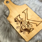 Personalized Cutting-charcuterie Board with handle