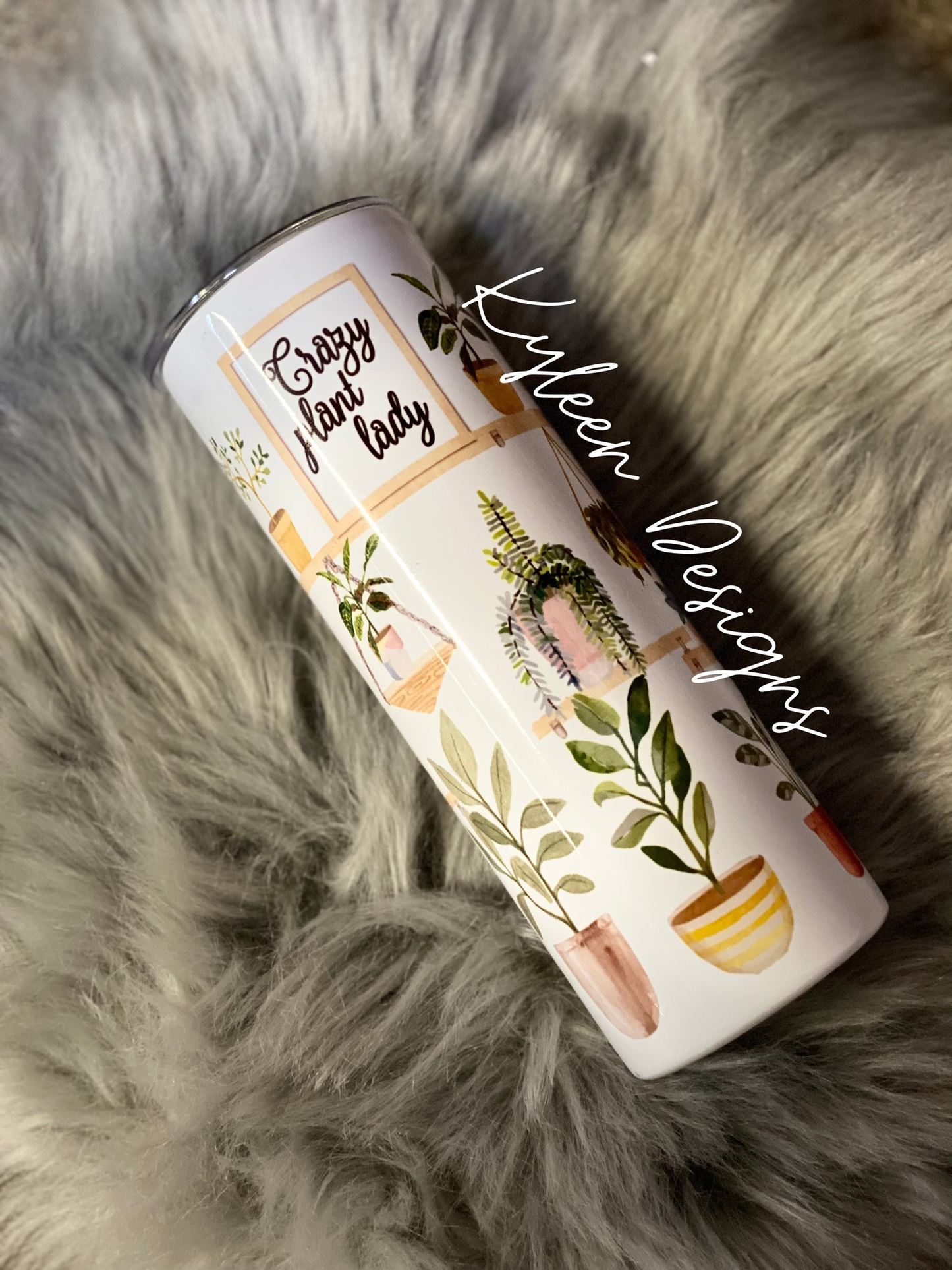 Crazy Plant Lady 20 Ounce Tumbler