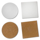 Sand Stone Sublimation Coasters With Cork Back