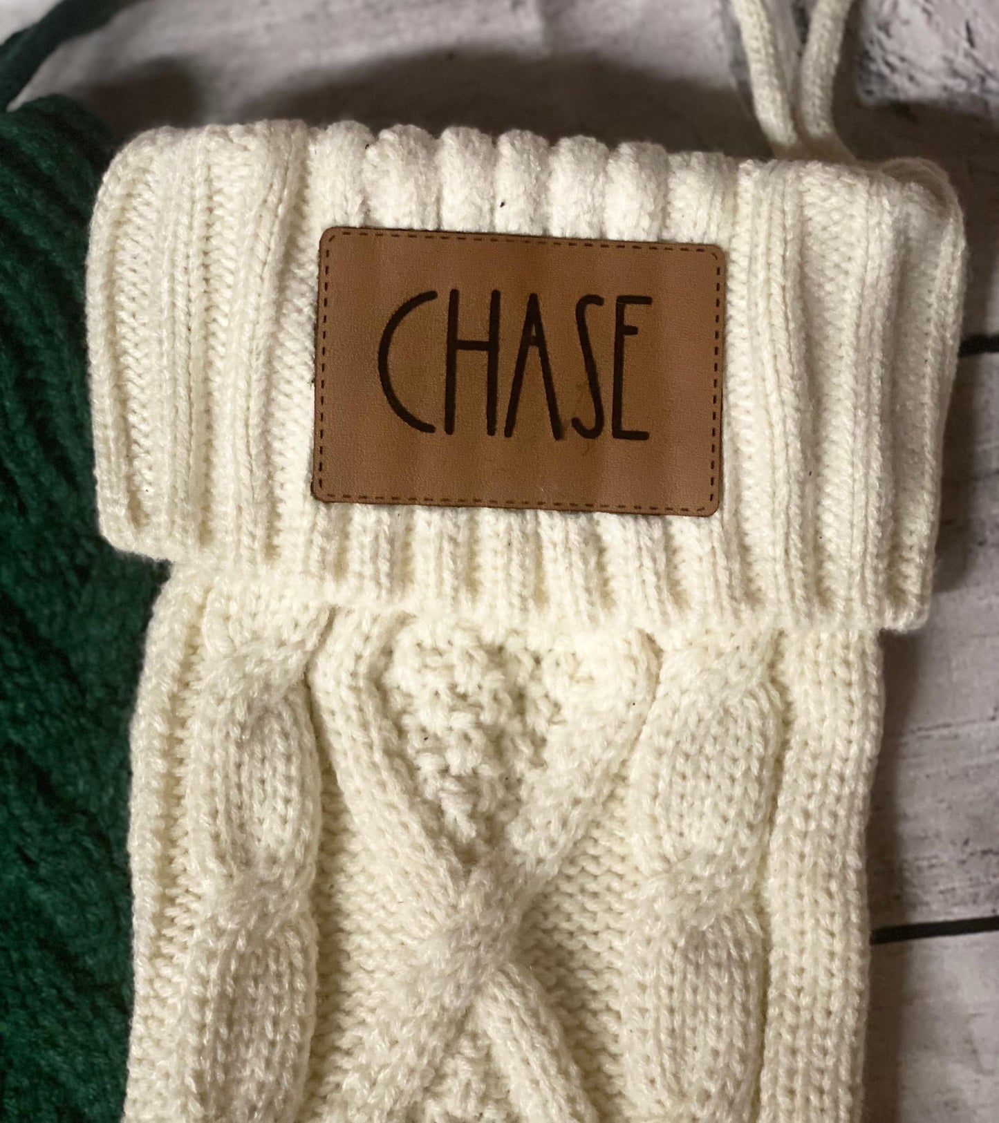 Personalized Knit Stockings