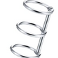 A5 1-8 clear cast acrylic 3 hole notebook cover- Choose options