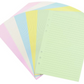 A5 1-8 clear cast acrylic 3 hole notebook cover- Choose options