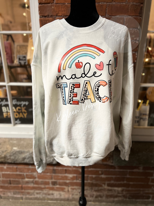Made To Teach Crewneck Sweatshirt