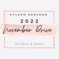 2022 MONTHLY ARTWORK DRIVE- NOVEMBER