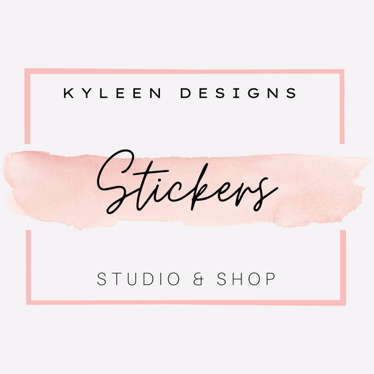 Stickers, Transparent or White
