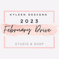 2023 MONTHLY ARTWORK DRIVE- FEBRUARY