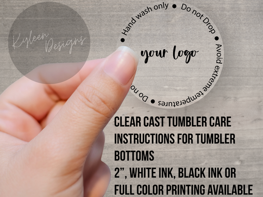 Care Labels for Tumblers