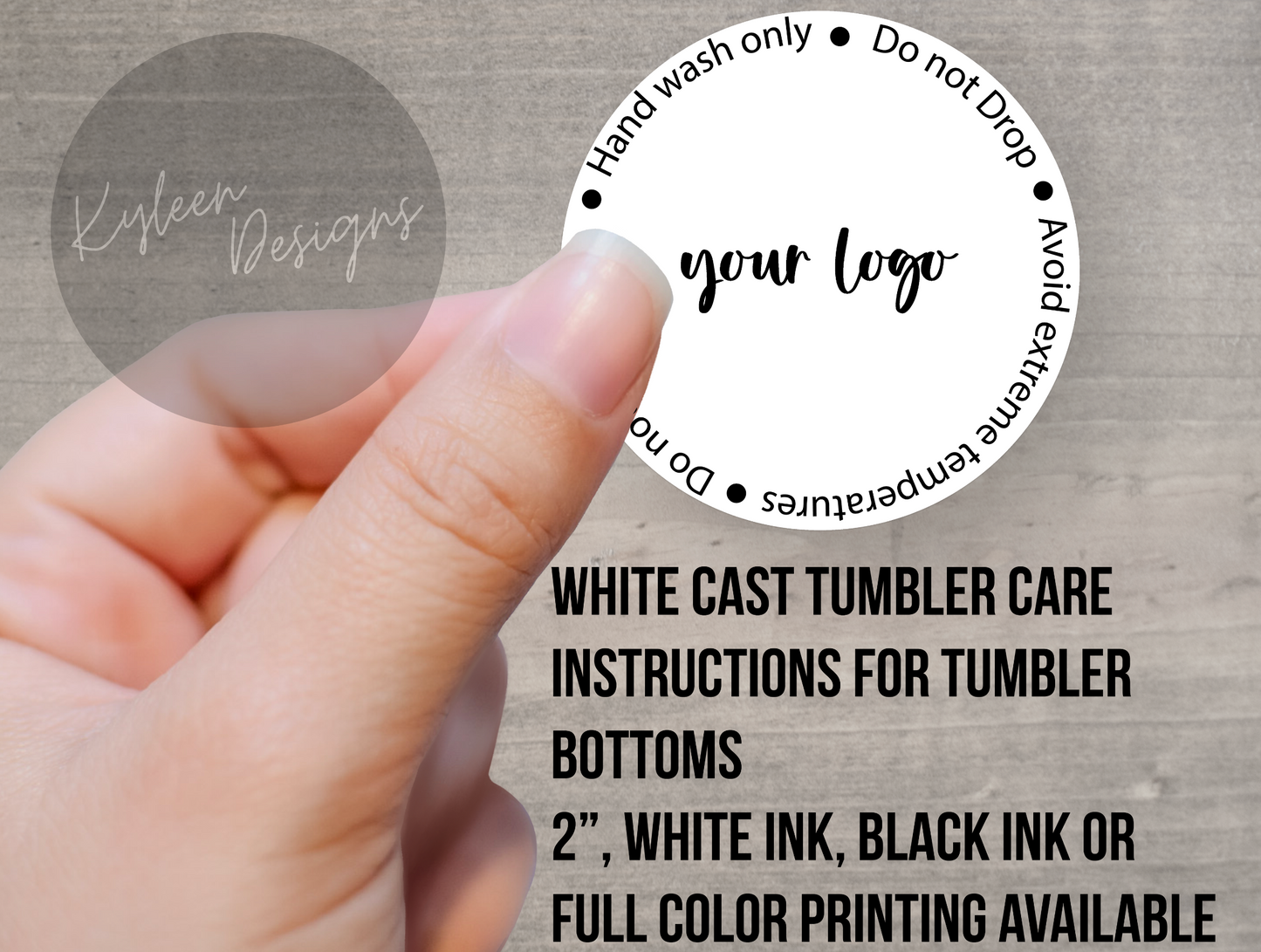 Care Labels for Tumblers