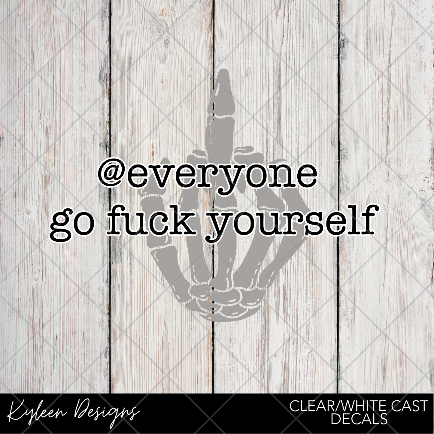 DreamCast™ Clear or White Cast- @eveyone go fuck yourself