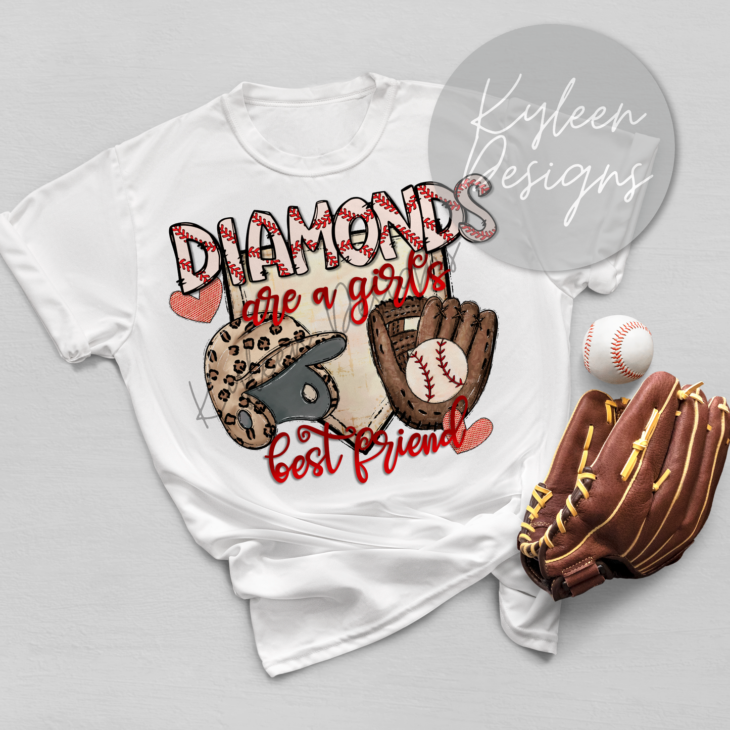 Diamonds are a girls best friend T-shirt
