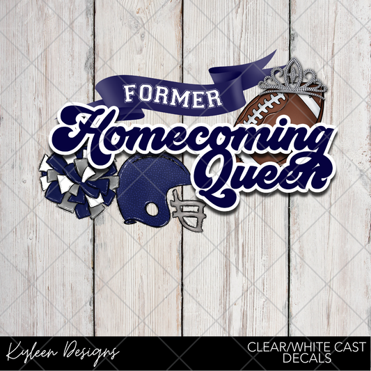 DreamCast™ Clear or White Cast Vinyl-Former homecoming Queen
