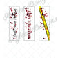 Glitter pen wraps for waterslide high res PNG file