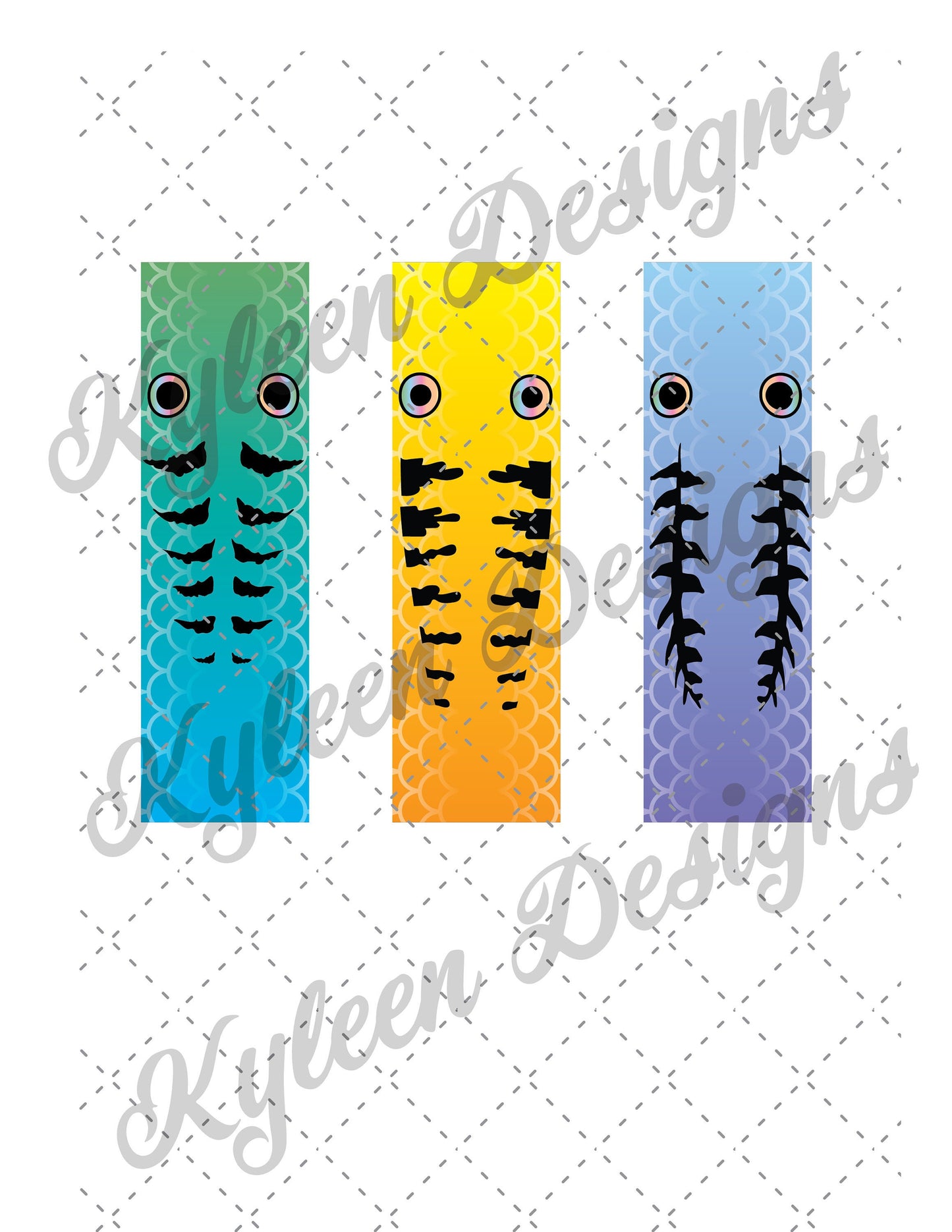 Fishing Lure Glitter Pen Wrappers™  for waterslide or vinyl PNG file