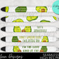 SEAMLESS Avocado lover pen wraps for waterslide high RES PNG