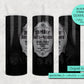 20 ounce straight zombie anti virus wrap for sublimation, waterslide High res PNG digital file- Straight only