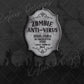 20 ounce straight zombie anti virus wrap for sublimation, waterslide High res PNG digital file- Straight only