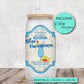 Blue Hawaiian Drink Label High RES PNG for coffee/beer glass