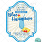Blue Hawaiian Drink Label High RES PNG for coffee/beer glass