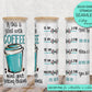 25 oz frosted glass tumbler png, coffee Tumbler template water tracker High res PNG digital file