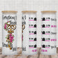 25 oz glass tumbler real estate Water tracker 20/25 ounce wrap for sublimation, waterslide High res PNG digital file