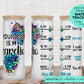 25 oz glass tumbler Your dad is my cardio Water tracker 20/25 ounce wrap for sublimation, waterslide High res PNG digital file